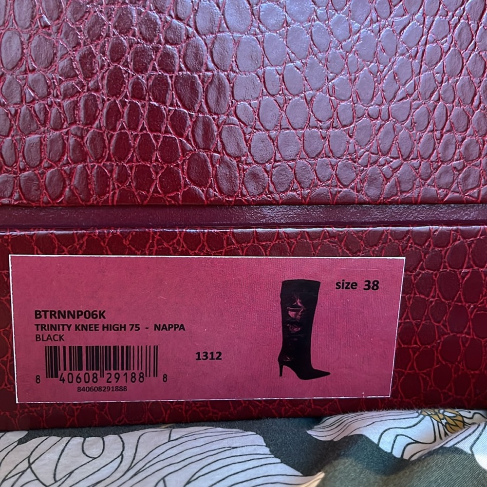 Tamara Mellon Trinity Black Leather Heeled Boots - Picture 8 of 14